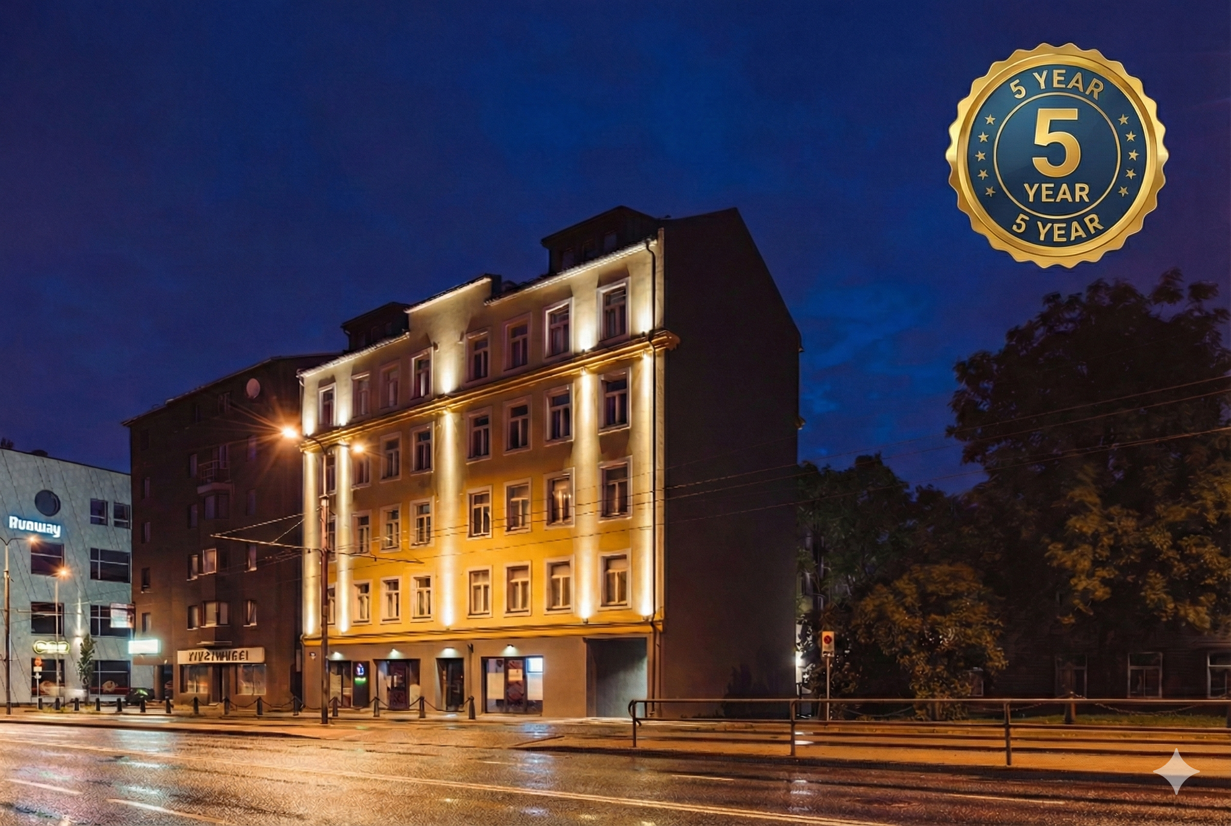 Legal address and contact person 5 year package