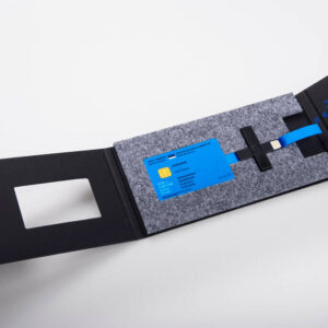 Company formation with e-Residency kit and laptop for Estonian business setup